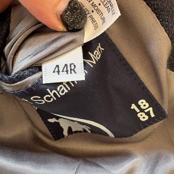 Hart Shaffner Marx Limited Edition Wool Blazer Sz 44R - Picture 9 of 9